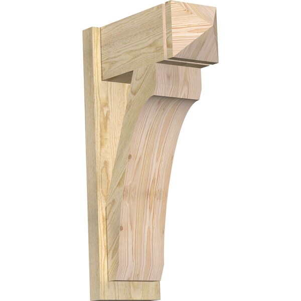 Ekena Millwork Legacy Arts & Crafts Rough Sawn Outlooker, Douglas Fir, 8"W x 18"D x 30"H OUT08X18X30LEC03RDF - main